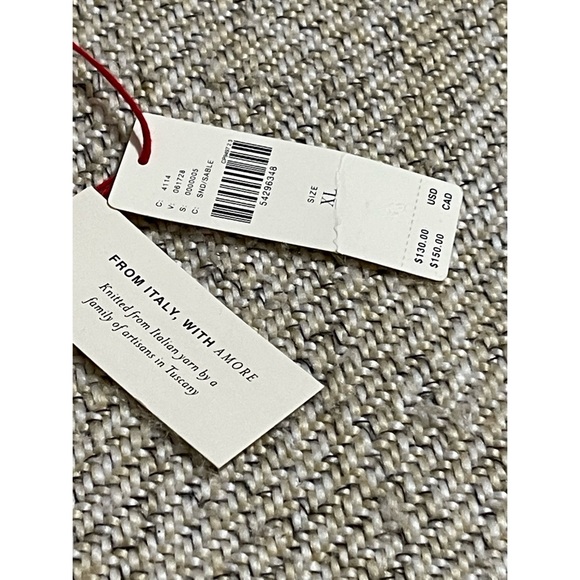 Anthropologie Camila Neutral Sweater NWT Oversized SZ XL - Picture 9 of 12